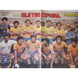 Poster Revista Placar Seleção Brasileira Antigo