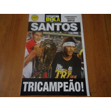 Poster Santos Tri Campeao