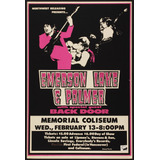 Poster Vintage Emerson Lake & Palmer Tour 78 - 30 Cm X 42 Cm
