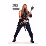 Poster Zakk Wilde Grande 60cmx84cm Rock Cartaz Guitarristas