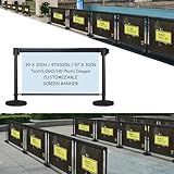 Postes De Controle De Multidão Filas De Fila De Clientes Stanchions Stanchions Versatilidade Banner Personalizável Barreiras De Exibição Stand Controle De Multidão Cuidado Pólo De Pôster Impresso 