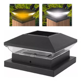 Postes Solares Led Com Abajur Transparente 2 Modos Ip65