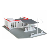 Posto De Gasolina Colorido Para Maquete Walthers Escala Ho