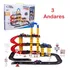 Posto De Gasolina Garagem 3 Andares Pais   Filhos Carrinho Brinquedo Infantil Corrida
