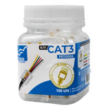Pote 100 Pc Conector