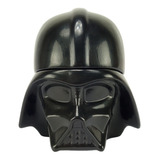 Pote Baleiro Porcelana Tampa Cabeça Darth Vader Star Wars
