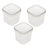 Pote C Lacre Quadrado 220ml Bolo No Pote 50un