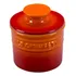 Pote De Manteiga Francesa De Cerâmica Premium Le Creuset Cor Laranja Flame