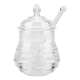 Pote De Mel De 245 Ml Frasco Transparente Em Forma De Colme
