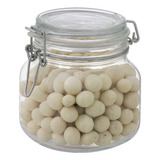 Pote De Vidro Com Tampa Pote Hermético P Ruvolo 675ml