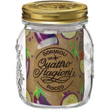 Pote De Vidro Italiano Quattro Stagioni Bormioli Rocco 700ml Cor Transparente
