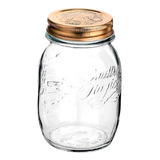 Pote De Vidro Quattro Stagioni 500ml Hermético Cor Transparente