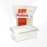 Pote Descartável 500ml Freezer Microondas Marmita   96 Un 