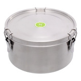 Pote Hermético Aço Inox Nerone Green Vault 1800