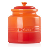 Pote Le Creuset Para Biscoito Em Cerâmica Laranja Cozinha