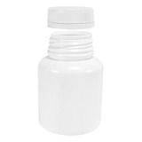 Pote Para Cápsulas 180ml Com Tampa Rosca Lacre 50 Unid Sabor Branca