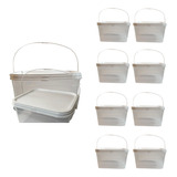 Pote Para Terrario 2 4 Litros 8 Pçs