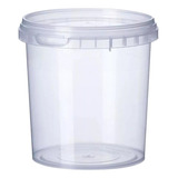 Pote Plástico Redondo Com Lacre Sopas Caldos 500ml 250 Unid