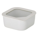 Pote Quadrado De Ceramica