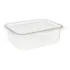 Pote Retangular Com Tampa 1000ml Caixa Com 144un Prafesta