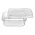 Pote Retangular Freezer E Microondas 500ml C/144 Unidades Prafesta Cor Transparente