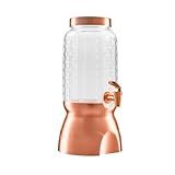 Pote Suqueira Com Suporte E Torneira Luxo Wave 3 6LT Rose Gold