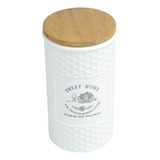 Pote Sweet Home Em Porcelana Bon Gourmet 1 2l