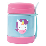 Pote Térmico C Talher Buba Fun Unicórnio Resistente 320ml