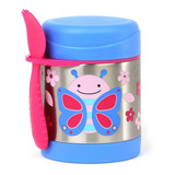 Pote Térmico Com Talher Skip Hop Zoo Borboleta 3 Anos