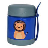 Pote Térmico Infantil Bebê Inox Com Colher Papinha fruta