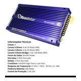 Potencia Roadstar 840 Watts