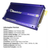 Potencia Roadstar 840 Watts