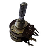 Potênciometro 100k Duplo P Receiver Gradiente Antigo