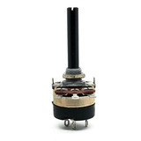 Potenciometro 1k5 Log Com Chave 23mm Constanta 1k5blog23cc
