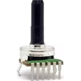 Potenciômetro 50k 6 Terminais B503 Eixo L15 Kit C 50 Pçs