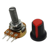 Potenciômetro 5k Linear Knob P Inversor De Frequencia