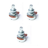 Potenciômetro Alpha Kit 3 A500k 16 18 Volume E Tonalidade