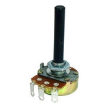 Potenciômetro Carvao 10k 23mm Linear S Chave C 50 Pçs