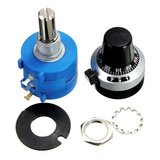 Potenciômetro Multivoltas De Precisão De 10k C Knob
