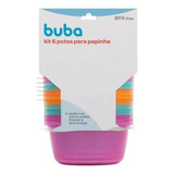 Potes Para Congelar Papinha Kit Com 6 Buba Pronta Entrega