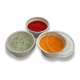 Potinho Pote Para Molho C tampa 30 Ml Molheira C 100 Un