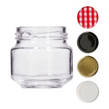 Potinho Redondo Vidro Papinha Pate Geleia 120ml Oferta 48un