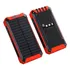 Power Bank 20000mah Solar Com Carregamento Fio E Sem Fio Cor Banco De Energia Solar Red-20000 Mah Vem Com Cabo