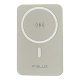Power Bank Carregador Indução Magsafe 20w 5000mah It blue
