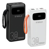 Power Bank Carregador Portátil Turbo Bateria 30 000mah Cor B