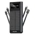 Power Bank Carregador Solar Portátil 10000mah P130k Awei Cor Preto