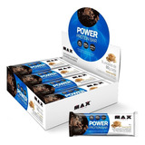Power Proteinwhey Bar 90g Cx C 8 Unidades Max Titanium Sabor Amendoim