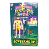Power Rangers Amarela Vira Cabeça Boneco Bandai 1994 Lacrado