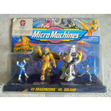 Power Rangers Micro Machines 2 Dragonzord Vs Goldar