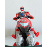 Power Rangers Ultra Veloz - Ranger Vermelho, Mack + Moto